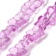 Transparent Glass Beads Strands(GL-CBAAE04-01G)-1