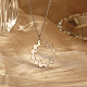 Non-Tarnish Stainless Steel Pendant Necklaces(KE9044-1)-2