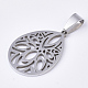 Non-Tarnish 201 Stainless Steel Pendants(STAS-N089-01P)-2