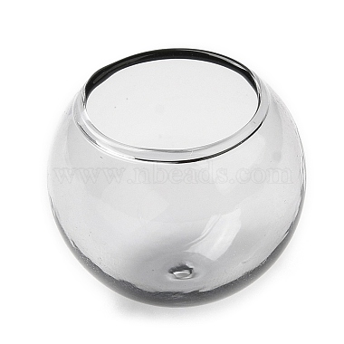 Transparent Glass Bead Cone(GLAA-G100-01D-03)-2