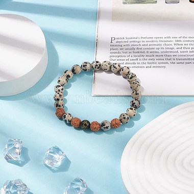 Bracelet de perles mala(BJEW-JB08403)-2