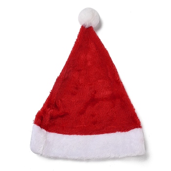 Cloth Christmas Hats, for Christmas Party Decoration, Brown, 320x260x10mm, Inner Diameter: 175mm