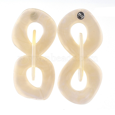 Boucles d'oreilles en acrylique(EJEW-JE03840-03)-2