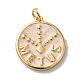 Brass Enamel Pendants(KK-U027-17G-05)-1