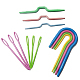 13Pcs ABS Plastic Knitting Sewing Needles(PW22062476769)-1