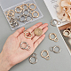 20Pcs 2 Colors Alloy Spring Gate Ring(KEYC-NB0001-16)-4