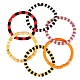 Handmade Polymer Clay Heishi Beads Stretch Bracelets Sets(BJEW-JB05902-10)-5