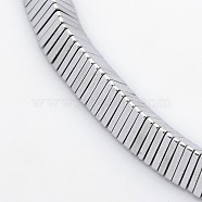 Electroplate Non-magnetic Synthetic Hematite Beads Strands, Triangle, Platinum Plated, 6x6x1mm, Hole: 1mm, about 351pcs/strand, 15.7 inch(G-J225A-08)