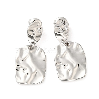 Rectangle 304 Stainless Steel Earrings
