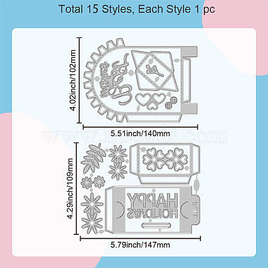 Mail Box Carbon Steel Cutting Dies Stencils(DIY-WH0309-1808)-6