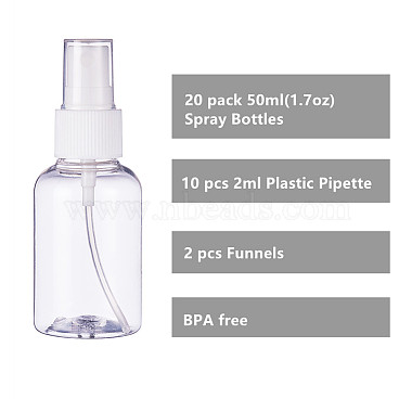 Mini Transparent Plastic Funnel Hopper(MRMJ-BC0001-23)-4