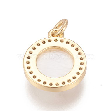 Brass Micro Pave Cubic Zirconia Pendants(ZIRC-L078-043M-NR)-2