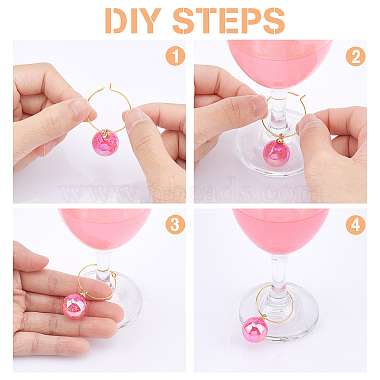 CHGCRAFT DIY Hoop Earrings Making Kit(DIY-CA0003-62)-5