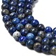 Natural Lapis Lazuli Beads Strands(G-F561-5mm-G)-4