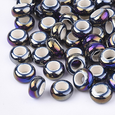 12mm Colorful Rondelle Porcelain Beads