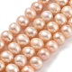 Natural Cultured Freshwater Pearl Beads Strands(PEAR-C003-18B)-1