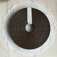 Paper Ribbons, for Rattan Woven Making, Coconut Brown, 15x1mm, about 10m/roll(OCOR-WH0066-06C)