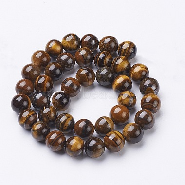 Gemstone Beads Strands(X-GSR10mmC014)-3