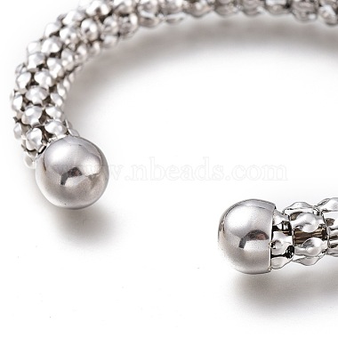 304 Stainless Steel Mesh Bracelets(BJEW-M284-08)-4