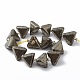 Chapelets de perles de pyrite naturelle (G-E590-03)-2