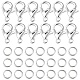 50Pcs Zinc Alloy Lobster Claw Clasps(FIND-YW0003-98S)-1