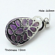 Natural Amethyst Gemstone Pendants(G-H1577-4)-2