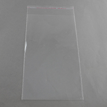 OPP Cellophane Bags, Rectangle, Clear, 31x16cm, Unilateral Thickness: 0.035mm, Inner Measure: 27x16cm