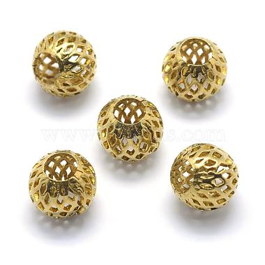 11mm Rondelle Brass Beads