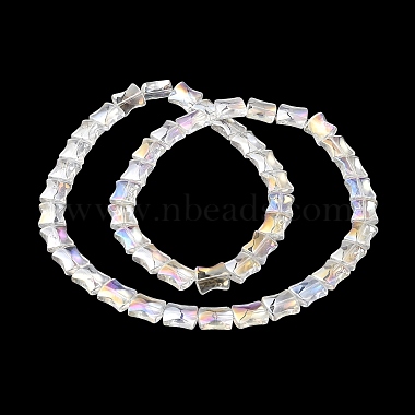 transparentes perles de verre de galvanoplastie brins(EGLA-H103-AB01)-3