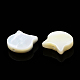 Natural Black Lip Shell & White Shell Beads(SSHEL-N034-124B)-4