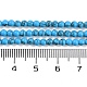 Synthetic Turquoise Beads Strands(G-U004-02J)-5