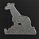 Giraffe ABC Plastic Pegboards used for 5x5mm DIY Fuse Beads(X-DIY-Q009-37)-2