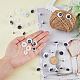 superfindings 5 style artisanat yeux de poupée en plastique yeux de jouet en peluche(DIY-FH0005-04)-3