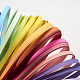 Rectangle 26 Colors Quilling Paper Strips(X-DIY-R041-11)-5
