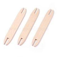 Wood Knitting Looms Shuttles, Bisque, 151x23x4.5mm(TOOL-WH0112-01)