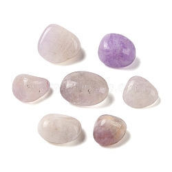 Natural Amethyst Beads, Nuggets, No Hole/Undrilled, Tumbled Stone, 16~24x14~18x6~12mm(G-Z062-09B)