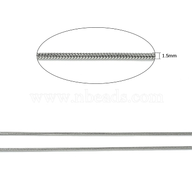 304 Stainless Steel Round Snake Chains(CHS-K007-06C)-2