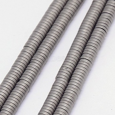 3mm Disc Non-magnetic Hematite Beads