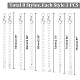24шт. 8 стили латунные удлинители бордюрной цепи(KK-GA0001-52S)-2