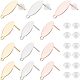 Unicraftale 30Pcs 3 Colors 304 Stainless Steel Stud Earring Findings(STAS-UN0017-99)-1