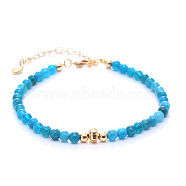 Natural Phosphosiderite Round Beaded Bracelet(RG1104-7)