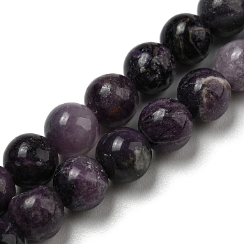 Grade A Natural Fluorite Beads Strands, Round, 6mm, Hole: 0.8mm, about 66pcs/strand, 15.71~15.79''(39.9~40.1cm)