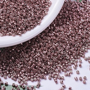 MIYUKI Delica Beads, Cylinder, Japanese Seed Beads, 11/0, (DB0423) Galvanized Berry, 1.3x1.6mm, Hole: 0.8mm, about 2000pcs/10g