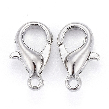 Zinc Alloy Lobster Claw Clasps(E103)-2