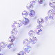 Chapelets de perles en verre transparente  (GLAA-T006-14H)-1