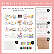 DIY Schl&uuml;sselbund machen Kits(DIY-GO0002-57)-2