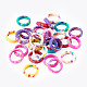 30Pcs Handmade Polymer Clay Finger Rings(RJEW-TA0001-11B)-3
