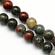 Natural African Bloodstone Beads Strands(X-G-S184-6mm)-1