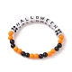 Bracelets extensibles en perles acryliques sur le thème d'halloween(BJEW-JB09193-01)-1