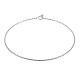 Textured Simple Thin Bangle for Girl Women(BJEW-N013-005)-3